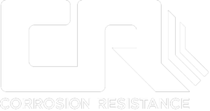 Corrosion Resistance Logo White